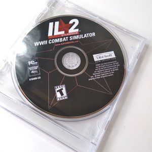 WWII IL-2 STURMOVIK  COMBAT FLIGHT SIMULATOR‎ Ubisoft PC Game Only